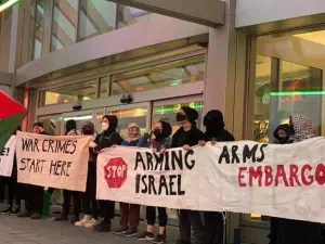 Canadian police raid the homes of activists