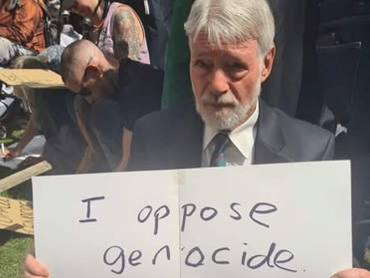 Chris Romberg arrested again for opposing Gaza genocide