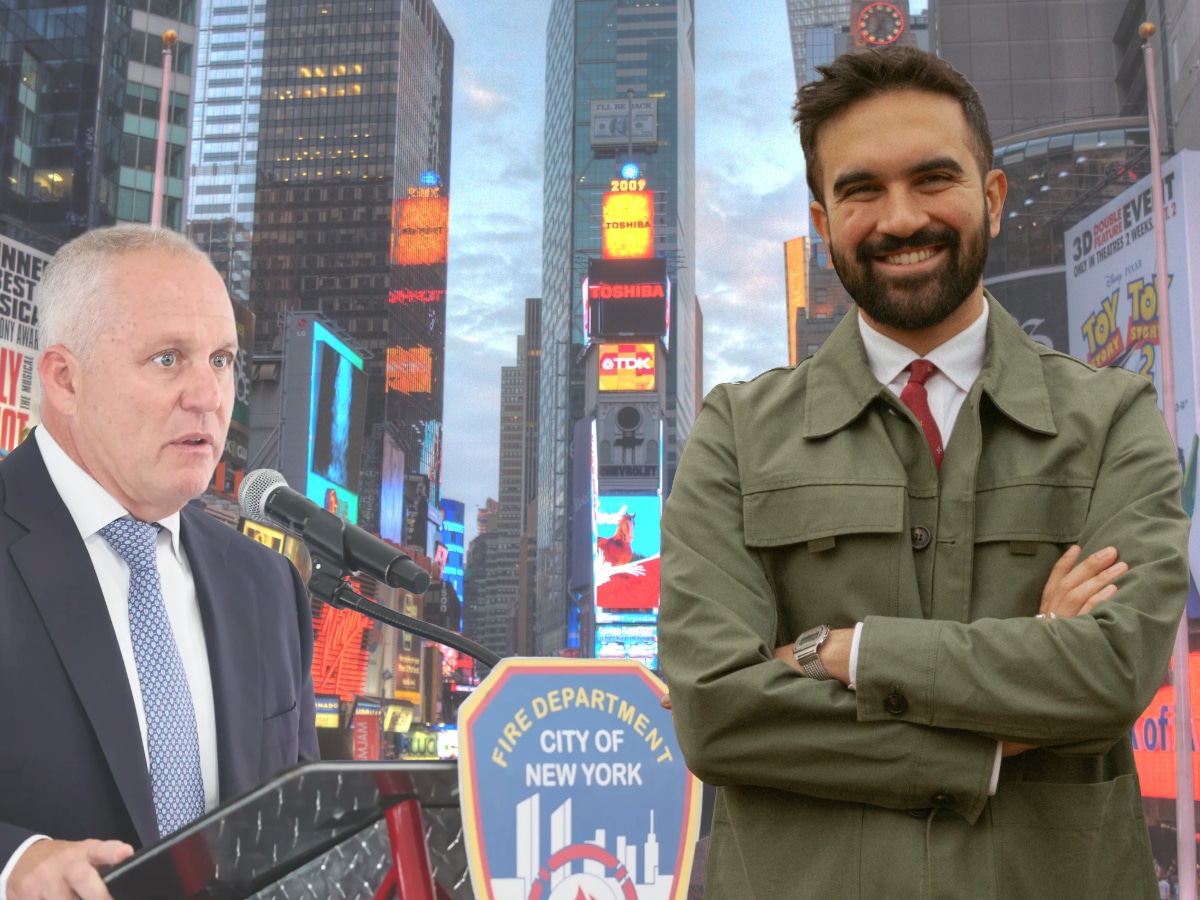 'Crony' NYC fire chief resigns over Mamdani's Israel stance