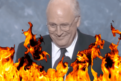 Dick Cheney finally dead