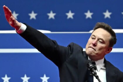 Elon Musk whines about people noticing Nazi-like behaviour