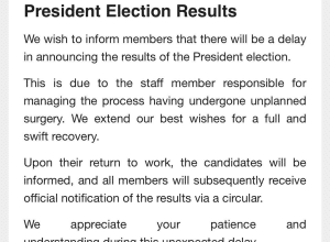 Exclusive: Rail union chief finally releases presidential election result