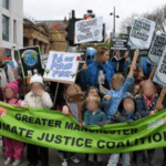 Far-right thugs attack women at climate march