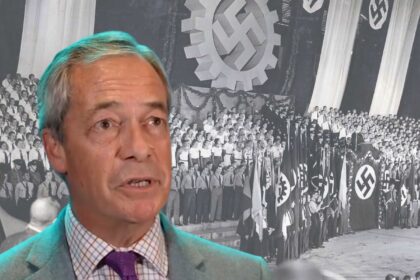 Farage flounders over fucked-up racist comments