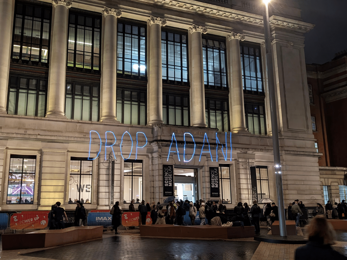 Fossil fuel firm Adani accused of facilitating genocide