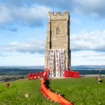 Glastonbury Tor hosts calls to boycott Israeli-linked companies