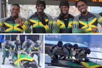 Jamaica bobsled team wins "historic" gold medal