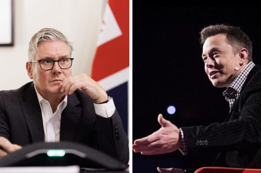 Labour accused of ignoring Elon Musk's 'demand' for civil war