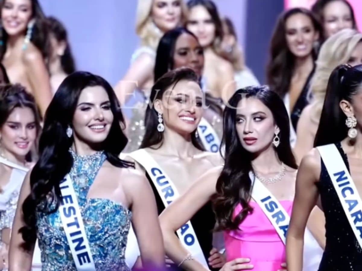 Miss Universe: Miss Israel’s glare at Miss Palestine says it all