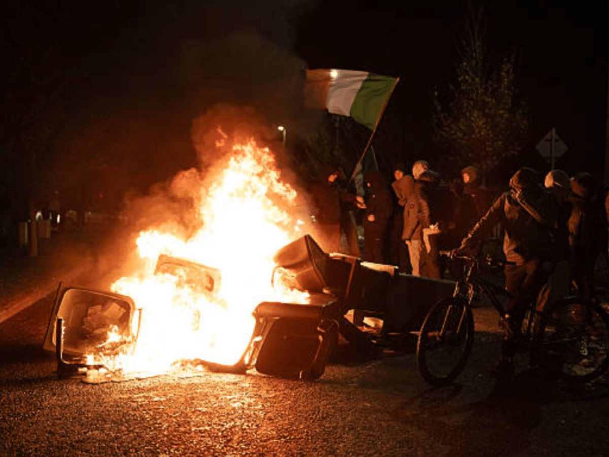 Nazi group driven out of Belfast