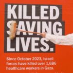 Palestine health workers murdered by Israel receive tribute