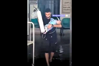 Patient Friends Hospital in Gaza flooded as children saved
