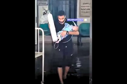 Patient Friends Hospital in Gaza flooded as children saved