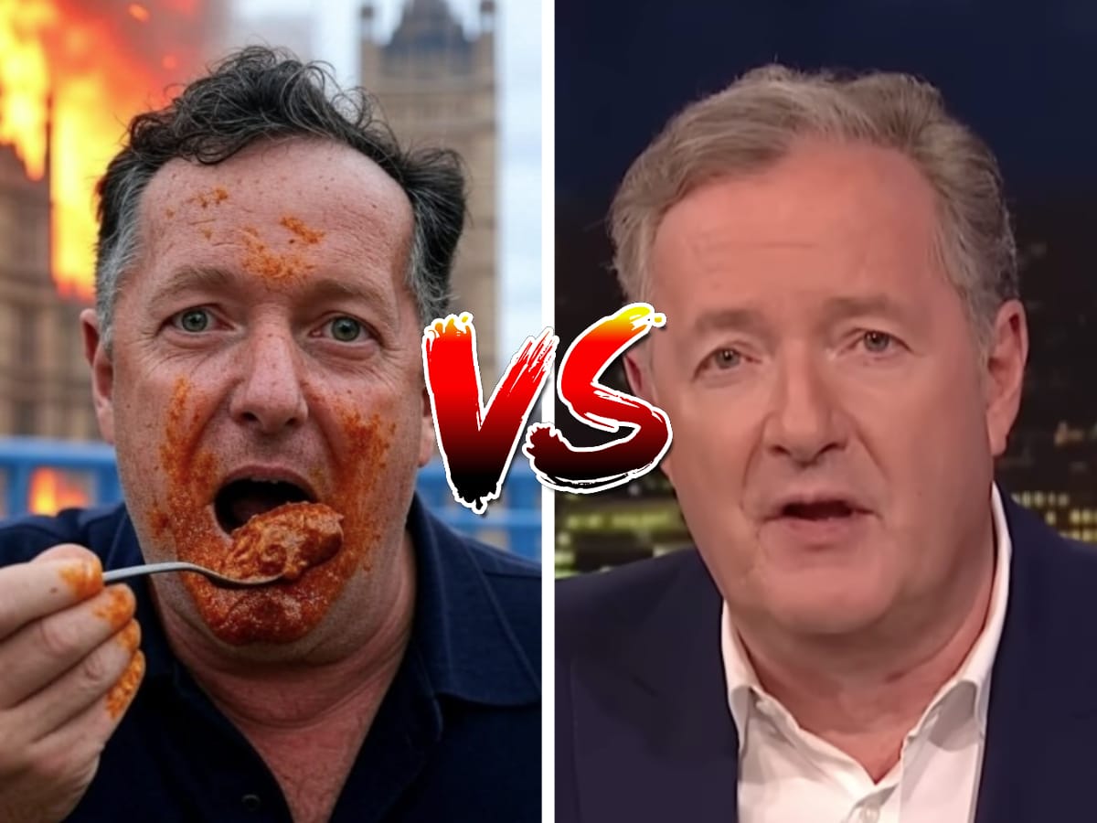 Piers Morgan is on a good, old-fashioned fash-bashing spree