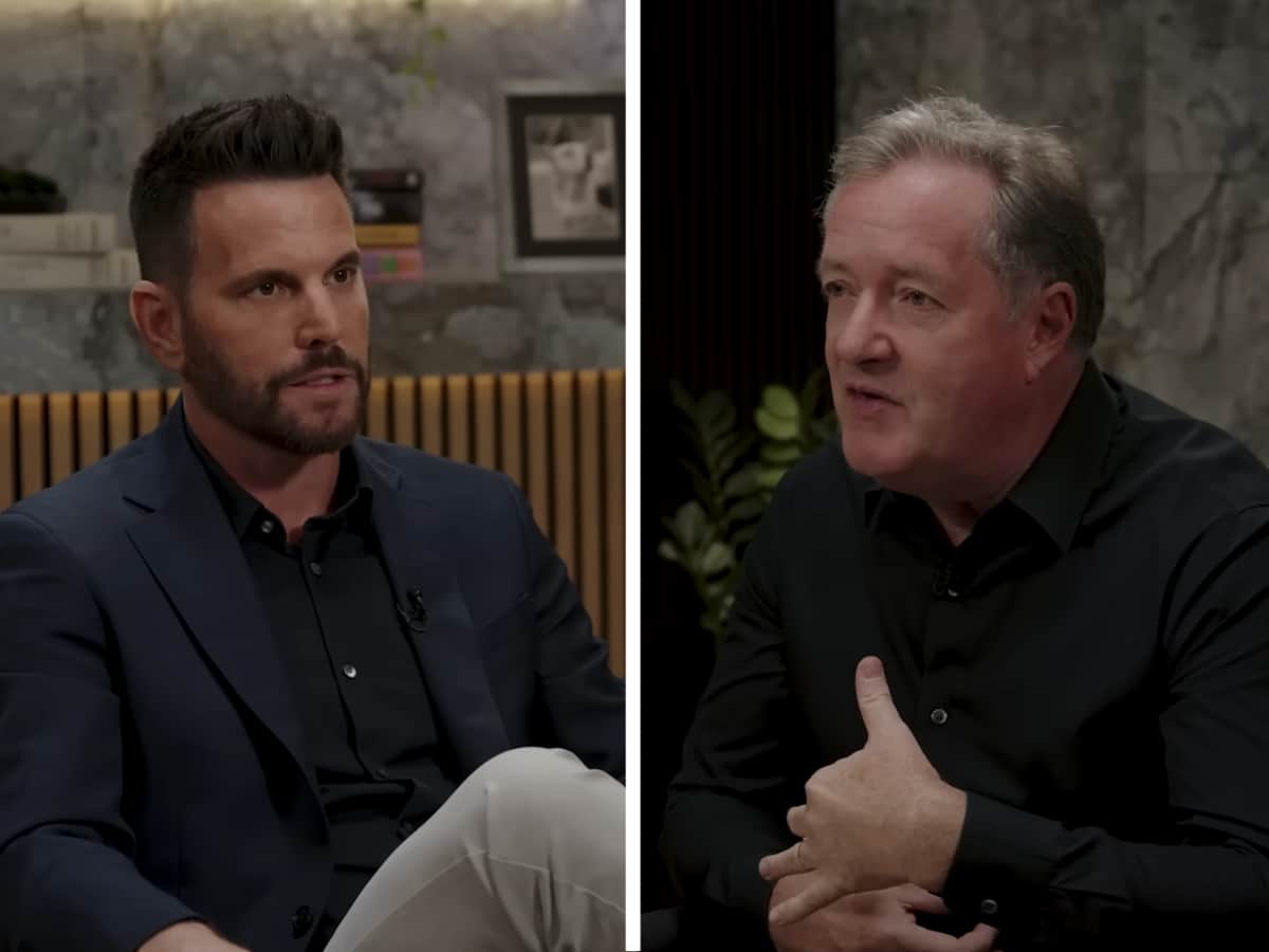 Piers Morgan shreds the Zionist Dave Rubin on Palestine