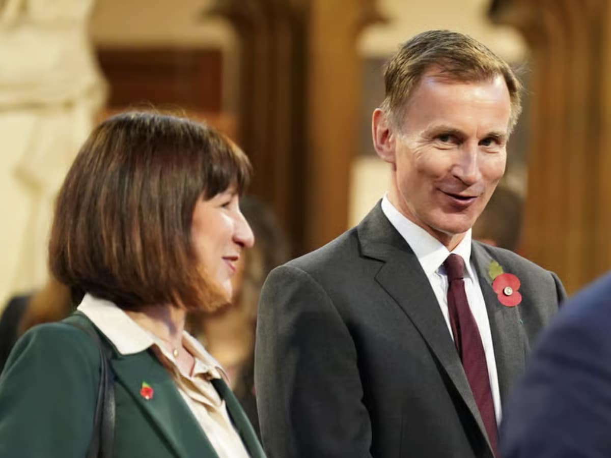 Rachel Reeves admits seeking advice from an absolute Hunt