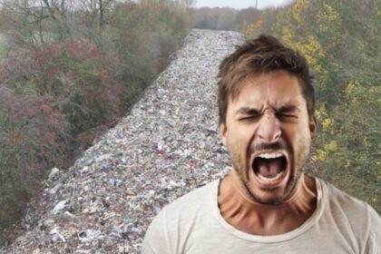 Racists blame 'flytip mountain' on Black and Brown people