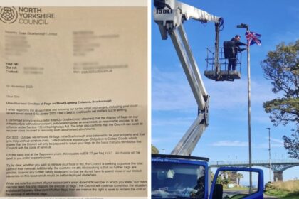 Raise the Colours: Council bills man £2.3k for flag removals
