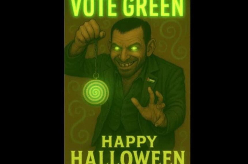 Reform post antisemitic caricature of Green leader Zack Polanski