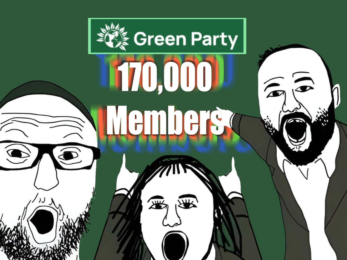 The Green Party hits 170,000 members — and still climbing