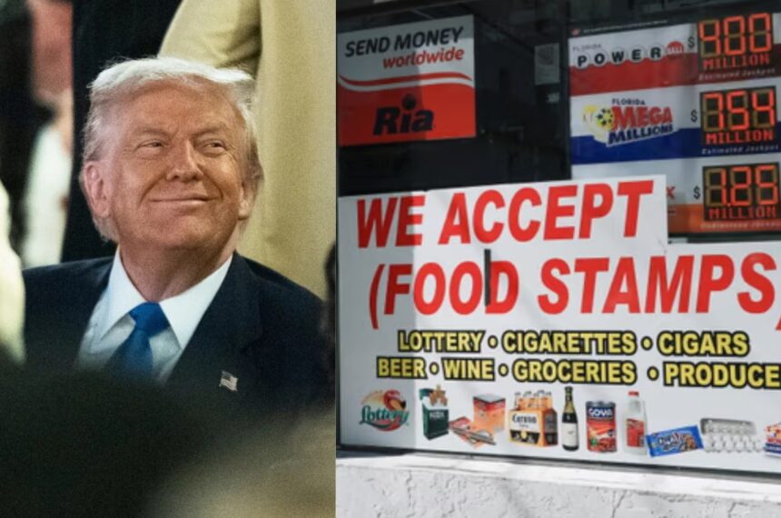 Trump parties with mates while 26 million Americans go hungry