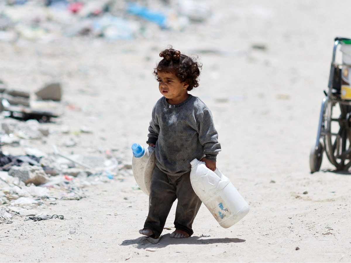 UNICEF say one million children in Gaza need urgent water