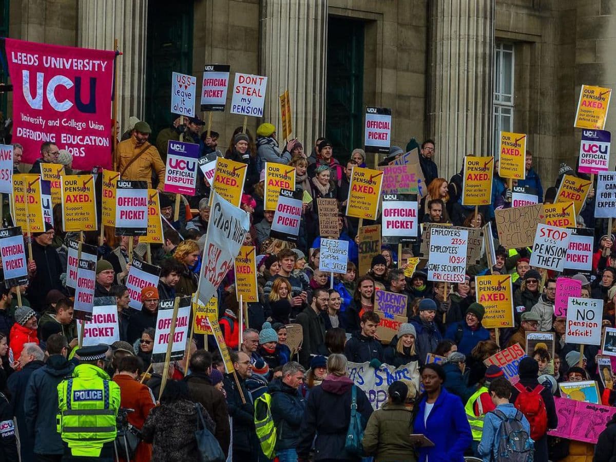 University strikes at Derby and Lancaster — Northumbria next