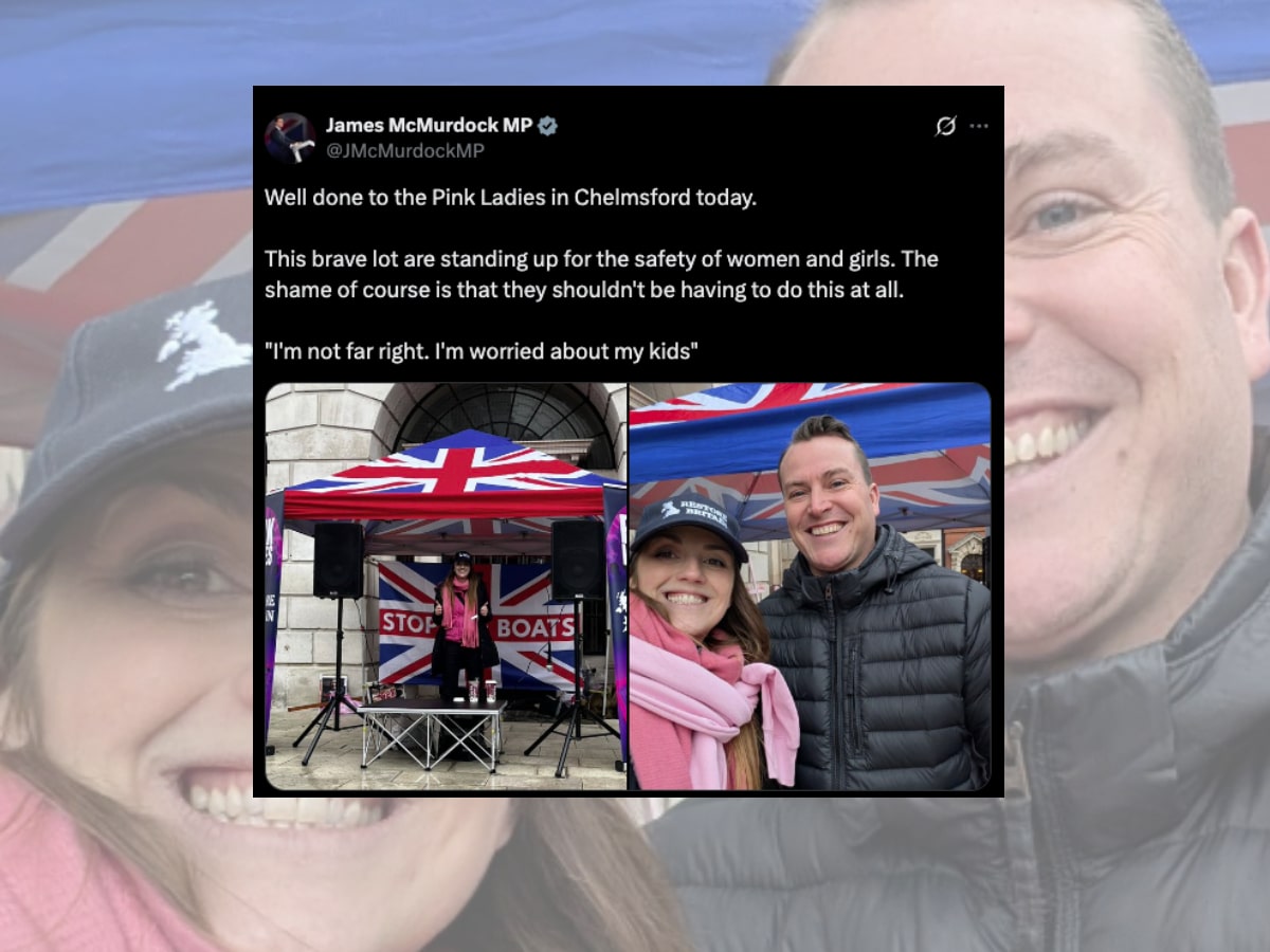 Woman beating ex-Reform MP was at far-right Pink Ladies event