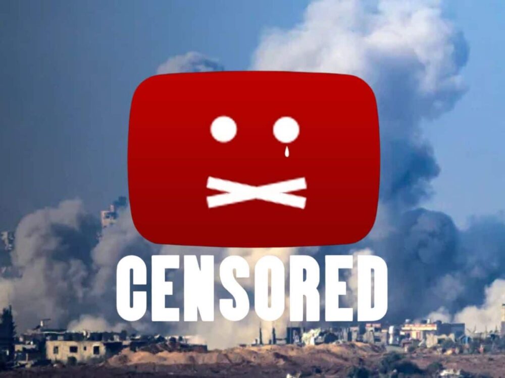 YouTube Palestinian censorship: deleted evidence sparks outrage
