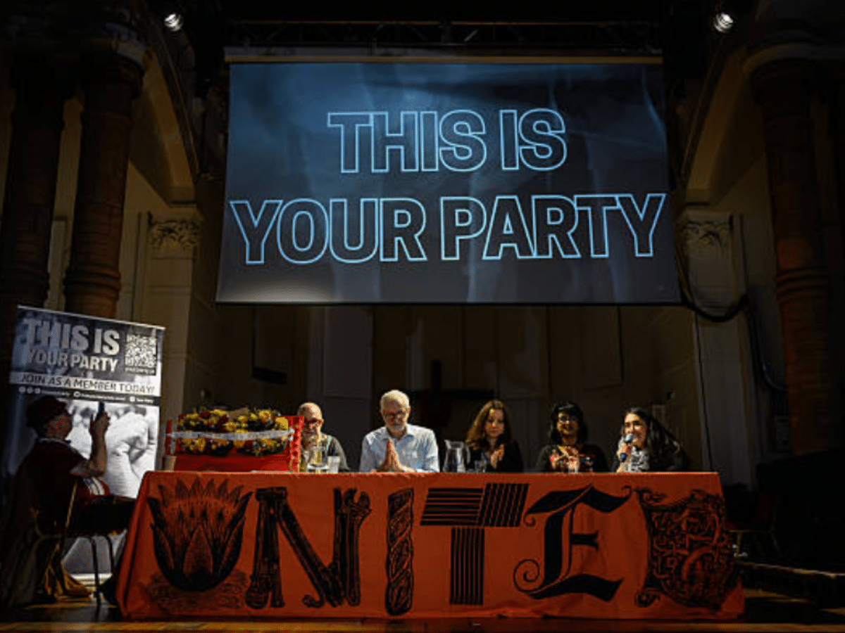 Your Party block left-wing press from conference