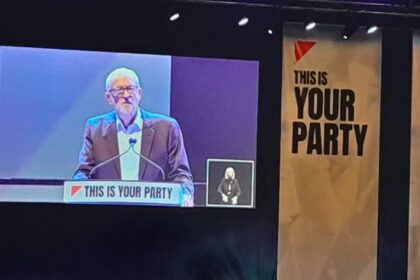 Your Party conference starts with people being removed by security