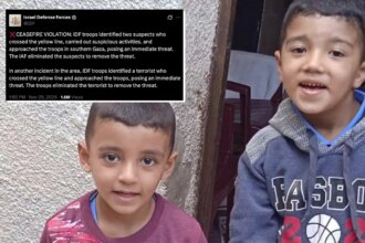 Israel offers disgusting excuse for murdering children