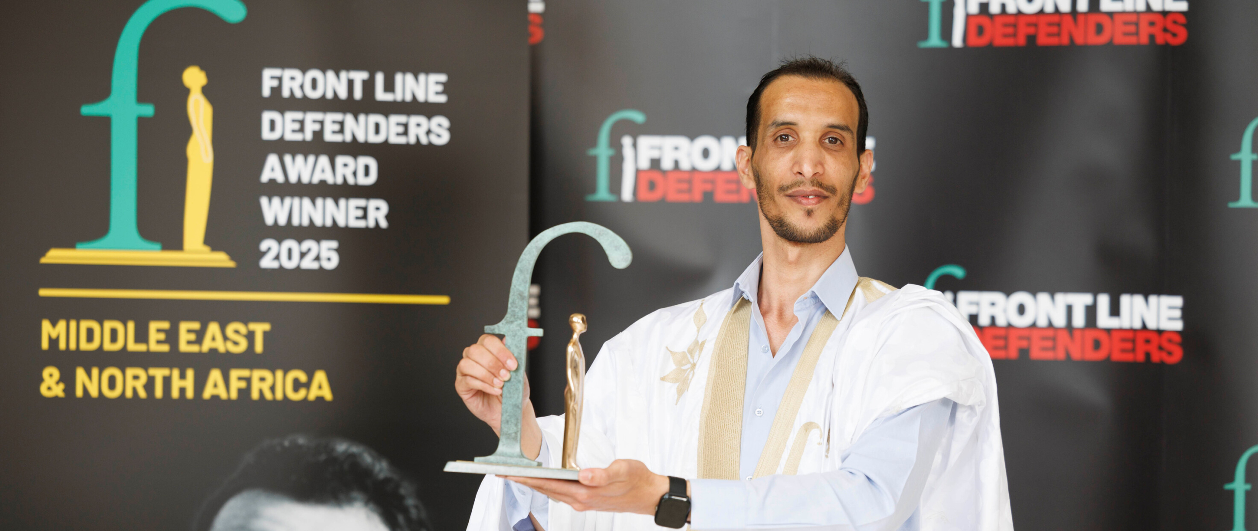 Mhamed Hali:“Despite the dangers, bringing smiles to the faces of forgotten victims makes it worth continuing”