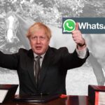 Boris Johnson just joked about missing WhatsApps