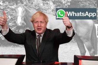 Boris Johnson just joked about missing WhatsApps
