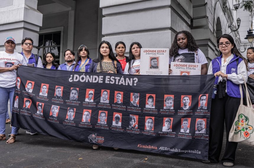 Ecuador bajo escrutinio internacional por desapariciones forzadas 