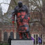 Olax Outis appears in court over Churchill statue action