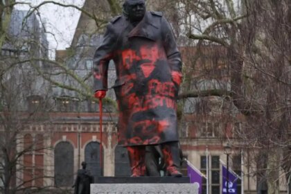 Olax Outis appears in court over Churchill statue action
