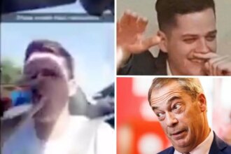 Reform — 'Nazi salute' candidate caught drink driving on video