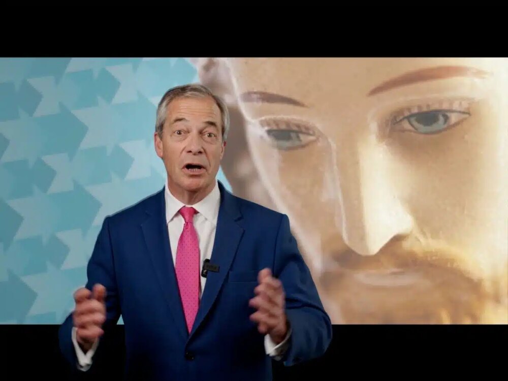 Farage uses Christ's resurrection as an excuse to moan