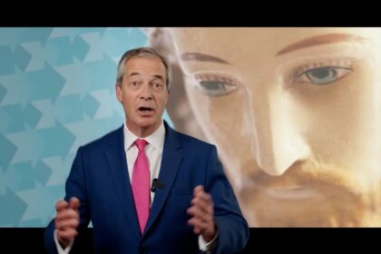 Farage uses Christ's resurrection as an excuse to moan