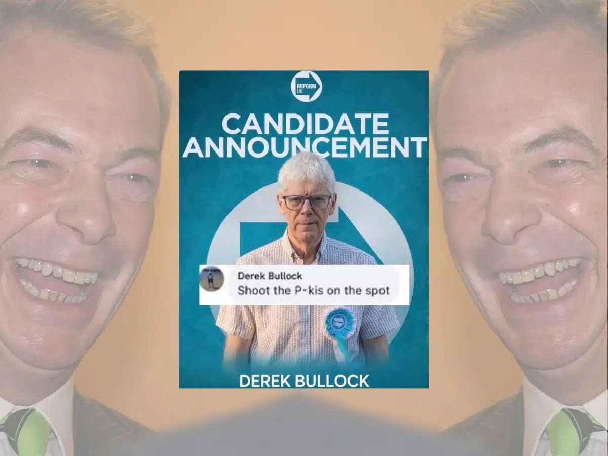 Reform welcomes 'shoot the p*kis' scandal ex-Tory