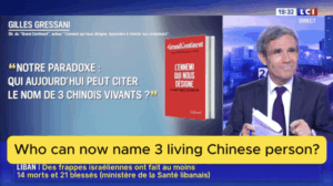 Read more about the article ‘Top’ French media pundits can’t name three living Chinese people