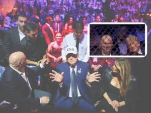Read more about the article Trump fell asleep at White House UFC match