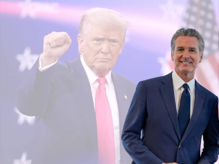 Read more about the article Democrat Newsom accuses Trump regime of lawfare
