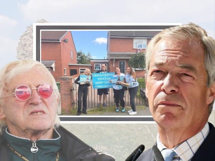 You are currently viewing Reform UK blames AI for Jimmy Savile photo-op flop