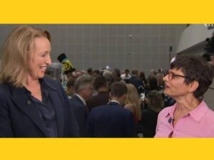 Read more about the article Reform’s Pochin laughs when questioned on domestic abuse scandal