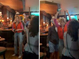 Read more about the article Racist Katie Hopkins booed out of British pub