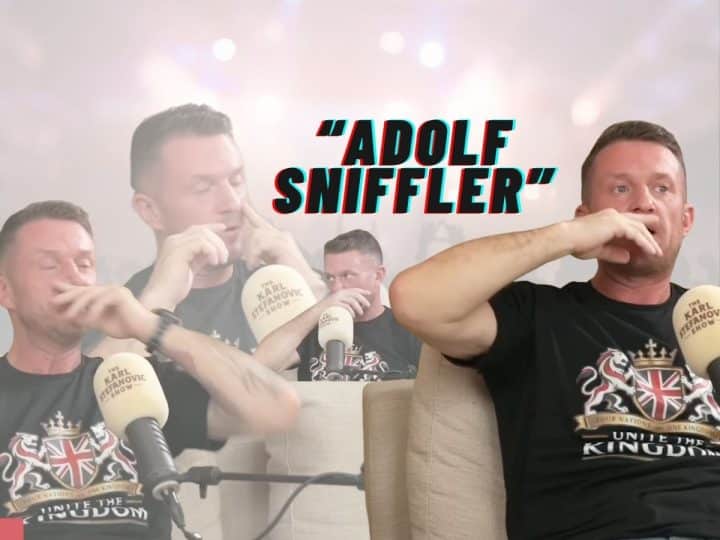 Read more about the article Tommy Robinson blames constant sniffing on hay fever