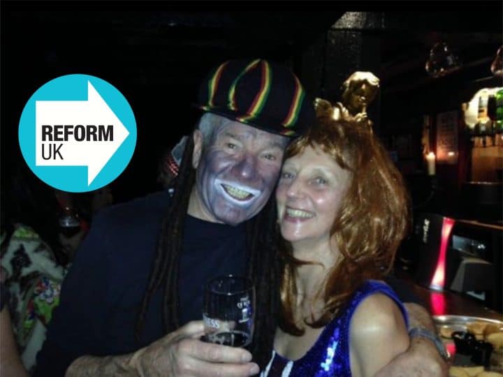 Read more about the article Reform councillor pictured in Blackface and Rasta hat